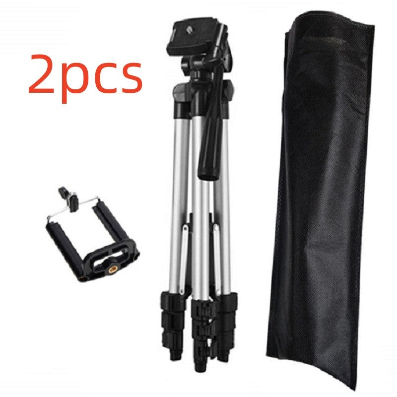 HKM-283731 40-Inch Universal Tripod Stand for Photography, Compatible with Smartphones and Cameras, Adjustable with 360° Rotation and Built-In Level