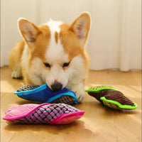 HKM-2837821 Bite-Resistant Teddy Toy with Dog Sound and Soft Fleece Lining for Pet Boredom Relief