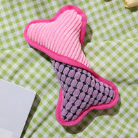 HKM-2837821 Bite-Resistant Teddy Toy with Dog Sound and Soft Fleece Lining for Pet Boredom Relief