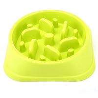 HKM-2840509 Anti-Choking Slow Feed Dog Bowl - Eco-Friendly PP Material, 20.5cm Diameter