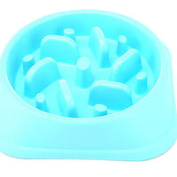 HKM-2840509 Anti-Choking Slow Feed Dog Bowl - Eco-Friendly PP Material, 20.5cm Diameter