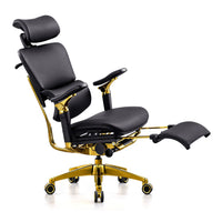 HKM-284115 Ergonomic Leather Executive Office Chair with 7D Armrests for Meeting Rooms