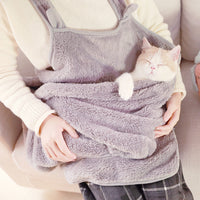 HKM-2842557 Casual Velvet Pet Backpack for Outings and Adventures