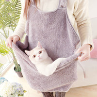 HKM-2842557 Casual Velvet Pet Backpack for Outings and Adventures