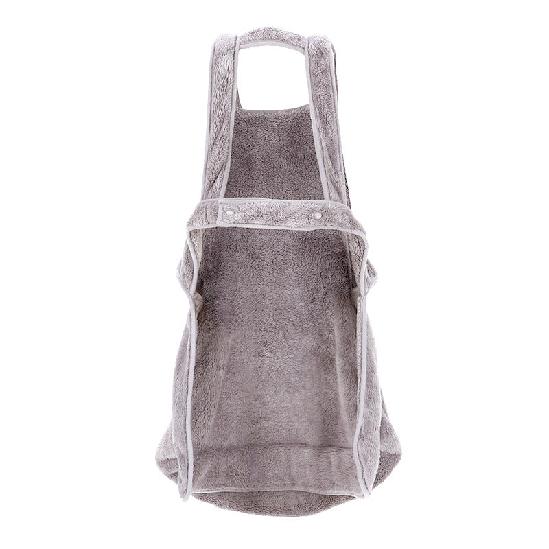 HKM-2842557 Casual Velvet Pet Backpack for Outings and Adventures