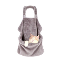 HKM-2842557 Casual Velvet Pet Backpack for Outings and Adventures