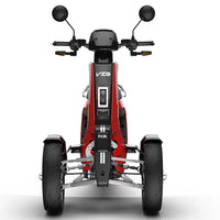 HKM-284371 2000W Electric Scooter Tricycle for Two Passengers, Front and Rear Disc Brakes, Up to 90km Range