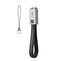 HKM-284371 Leather USB-C Charging Cable for iPhone - 20cm Length, 2.1A, Apple Lightning Interface, Available in Red, Black, Brown