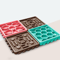 HKM-2844093 Licking Mat for Dogs - Slow Feeder with Non-Slip Grip for Kibble and Paste Treats