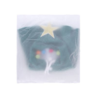 HKM-2844477 Funny Cat Christmas Cloak in Green and Red, Polar Fleece, Sizes S, M, L