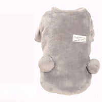 HKM-2844733 Cozy Polka Dot Four-Legged Dog Padded Coat for Autumn and Winter