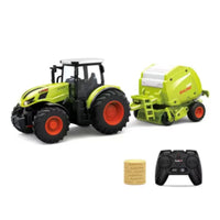 HKM-284499 Remote Control Farm Engineering Vehicle - Simulation Wood Grabbing Car Model for Ages 5 and Up