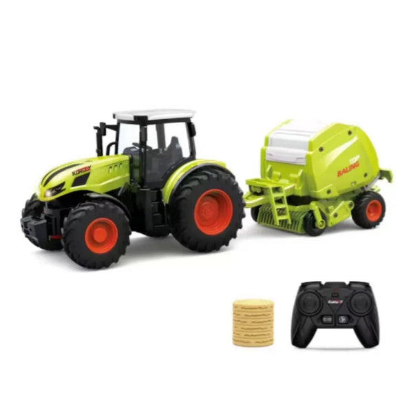 HKM-284499 Remote Control Farm Engineering Vehicle - Simulation Wood Grabbing Car Model for Ages 5 and Up