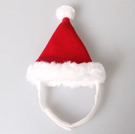 HKM-2845117 Christmas Reindeer Antlers Hairband for Pets - Adjustable Headwear for Dogs and Cats