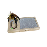 HKM-2846269 Durable Corrugated Paper Cat Scratching Board - Small Size Options Available
