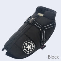 HKM-2846653 Reflective Thickened Warm Pet Vest for Autumn and Winter