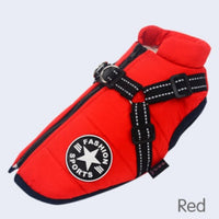 HKM-2846653 Reflective Thickened Warm Pet Vest for Autumn and Winter