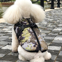 HKM-2846653 Reflective Thickened Warm Pet Vest for Autumn and Winter