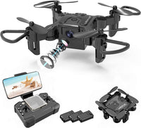 HKM-285011 4DRC V2 Mini Drone with 720P HD Camera, WiFi FPV, Foldable Design, Ideal for Beginners and Kids