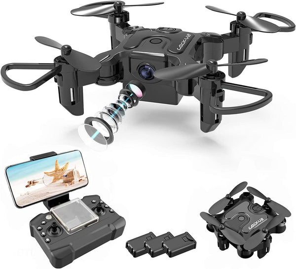 HKM-285011 4DRC V2 Mini Drone with 720P HD Camera, WiFi FPV, Foldable Design, Ideal for Beginners and Kids