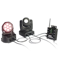 HKM-285011 Wireless 8 Channel DMX512 Signal Amplifier with Optical Splitter for Stage Lighting