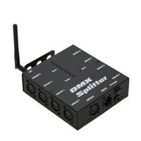 HKM-285011 Wireless 8 Channel DMX512 Signal Amplifier with Optical Splitter for Stage Lighting