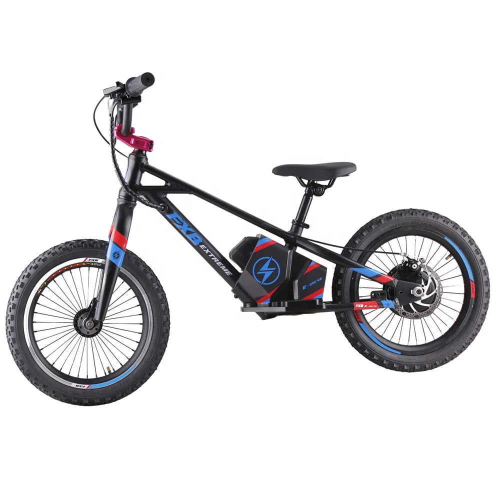 HKM-285075 16-Inch Electric Balance Bike with Lithium Battery and 350W Motor – 3-Speed, Disc Brake, Aluminum Frame