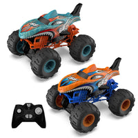 HKM-285075 2.4GHz Gyro Rotation Remote Control Stunt Car - RC Off-road Spinning Toy for Ages 5 and Up