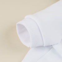 HKM-2851133 Cozy Rabbit-Shaped Pet Sweater in White for Small to Extra Large Pets
