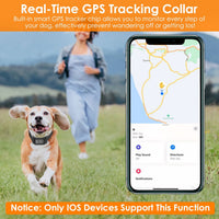 HKM-2851517 Electric Wireless Dog Fence System with GPS Location Monitor and Rechargeable Collar for Small to Large Dogs