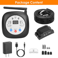 HKM-2851517 Electric Wireless Dog Fence System with GPS Location Monitor and Rechargeable Collar for Small to Large Dogs