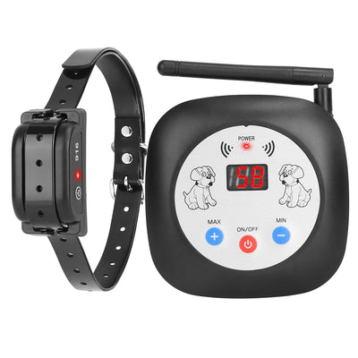 HKM-2851517 Electric Wireless Dog Fence System with GPS Location Monitor and Rechargeable Collar for Small to Large Dogs