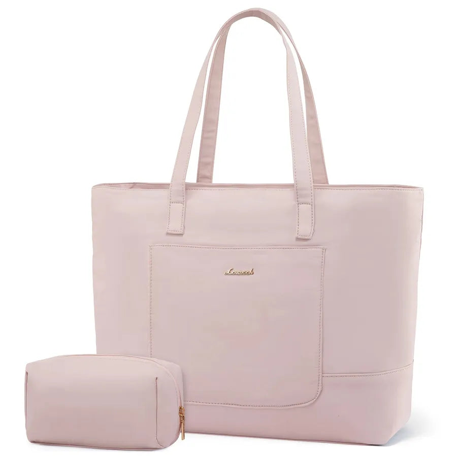 HKM-285203 Lightweight Travel Tote Bag with Yoga Mat Strap for Office, Work, and Gym Use
