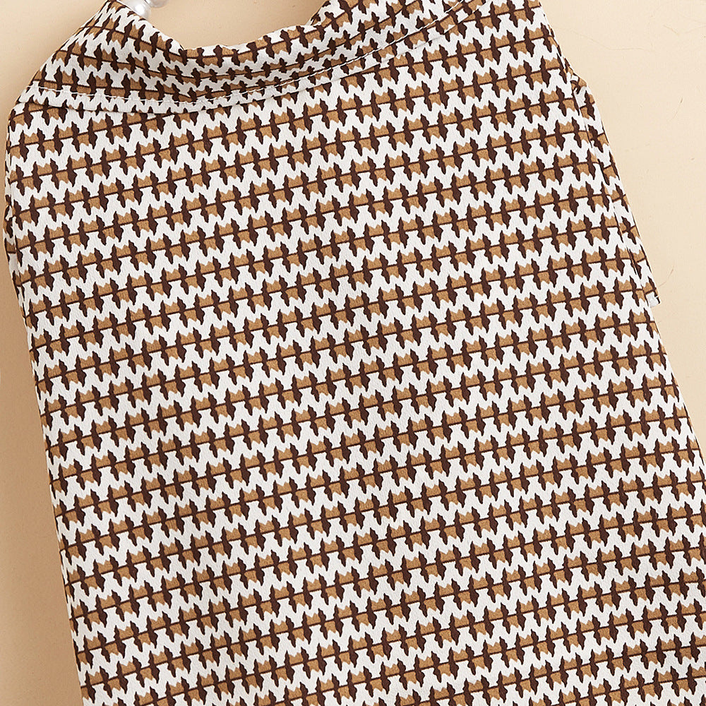 HKM-2852413 Plaid Cotton Dog Shirt for Small Dogs - XS to XL Sizes Available