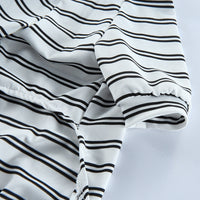 HKM-2852669 Striped Thin Pajamas for Dogs - Casual Summer Pet Clothing in Multiple Sizes