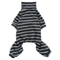 HKM-2852669 Striped Thin Pajamas for Dogs - Casual Summer Pet Clothing in Multiple Sizes