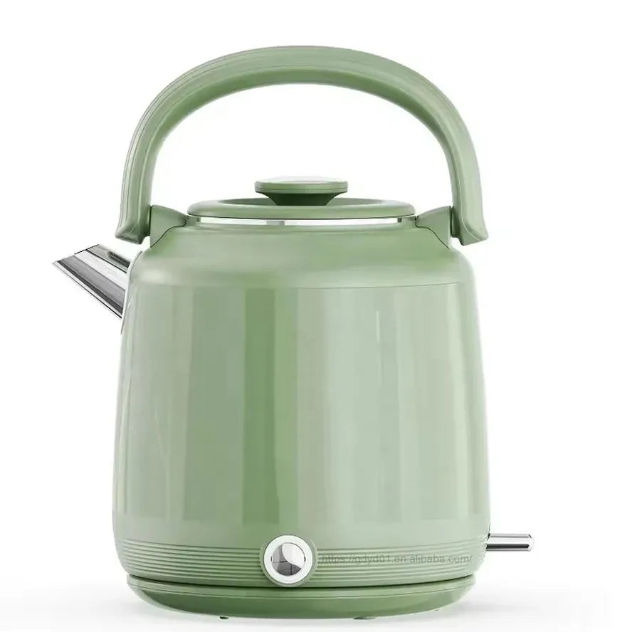 HKM-285267 1.8L Double Layer Electric Kettle with LED Indicator - 304 Stainless Steel Inner Pot Water Boiler