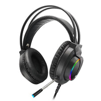 HKM-285331 7.1 RGB Surround Sound Gaming Headset with USB Connection and Microphone