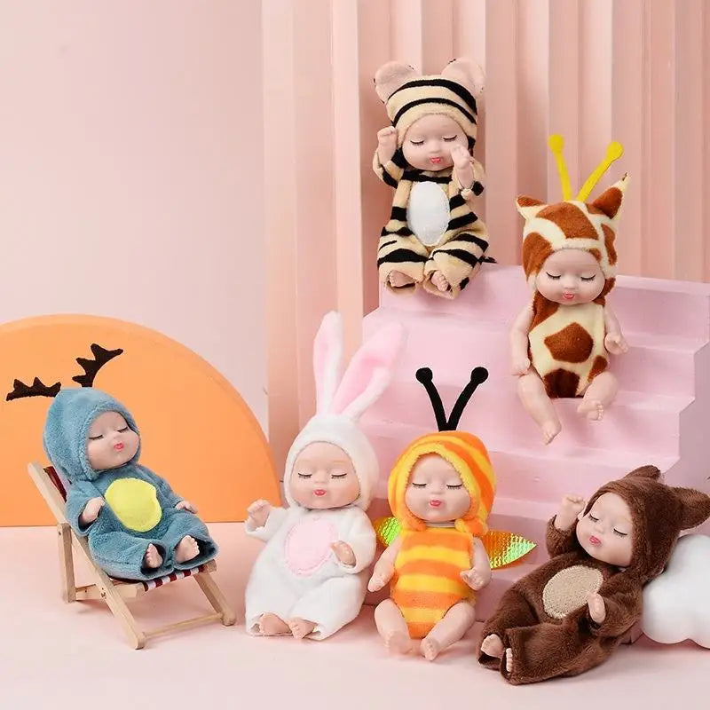 HKM-285331 Realistic 11cm Rebirth Doll | Simulation Sleeping Baby Toy for Children