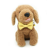 HKM-2853821 Adjustable Soft Bow Dog Harness, Leash, and Collar Set in Various Colors
