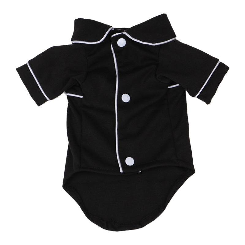 HKM-2854205 Cozy Summer Dress for Pets - Knitted Cloth in Blue, Black, Pink, and Polka Dots
