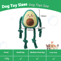HKM-2854461 Plush Big Dog Interactive Toy with Sound and Bite-resistant Features - Green, 14cm
