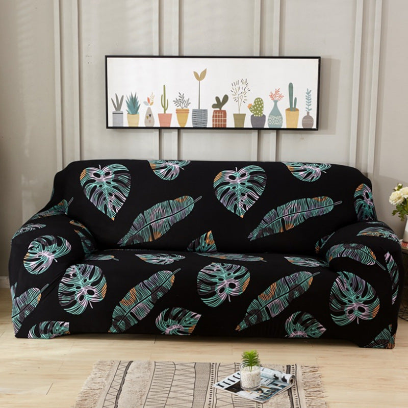 HKM-285459 Universal Stretch Sofa Cover in Knitted Four-Sided Fabric, Multiple Sizes Available