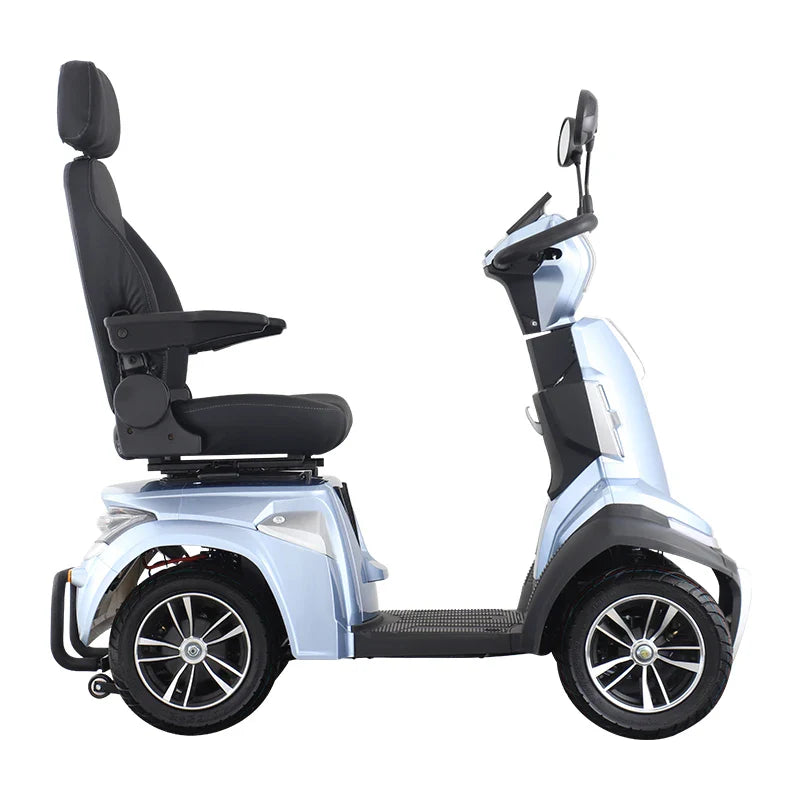 HKM-285523 VIGOROUS SPRITE III CE 4-Wheel Mobility Scooter with Adjustable Seat and Smart Features