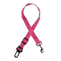 HKM-2855613 Pet Car Seat Belt with Retractable Hand Holding Rope - Available in Multiple Colors