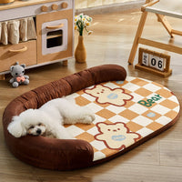 HKM-2855869 Removable and Washable Dog Mat for Summer Comfort - Available in Multiple Sizes