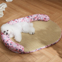 HKM-2855869 Removable and Washable Dog Mat for Summer Comfort - Available in Multiple Sizes