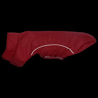 HKM-2856381 Reflective Dog Raincoat - Waterproof Polyester, Yellow/Red, Size S, Comfortable Fit