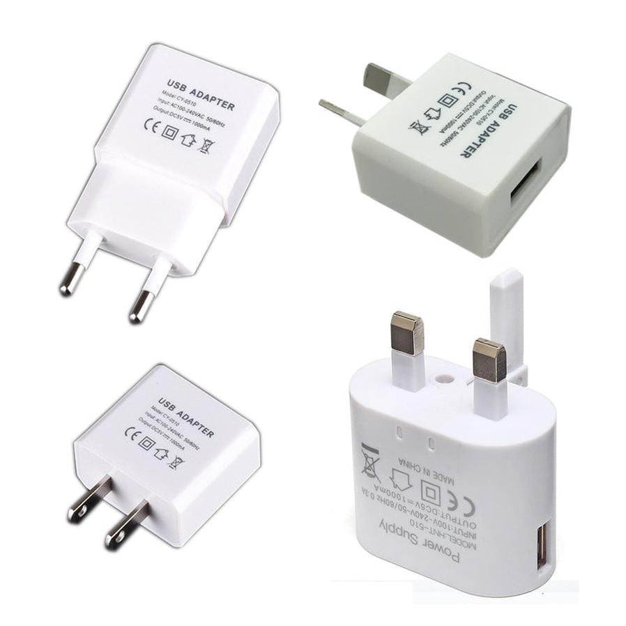 HKM-285715 5V 1A USB Power Adapter for Mobile Phones – EU/USA/Australia/UK Compatible