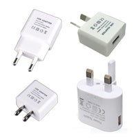 HKM-285715 5V 1A USB Power Adapter for Mobile Phones – EU/USA/Australia/UK Compatible